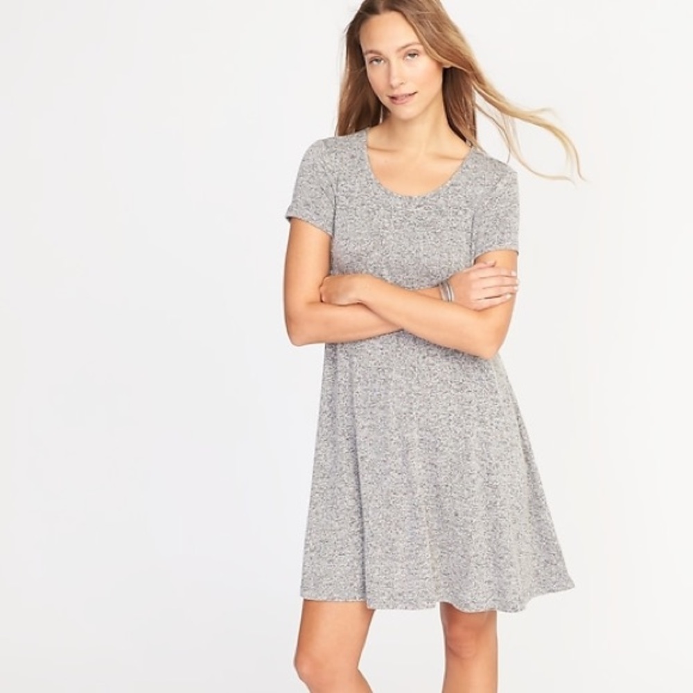 Old Navy Plush Knit Swing Dress